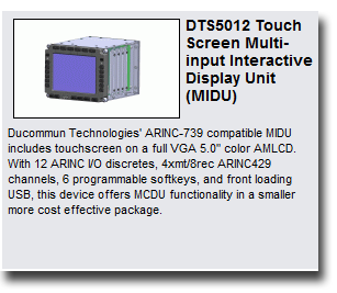 MIDU product featured in the July 2010 Avionics Product Spotlight